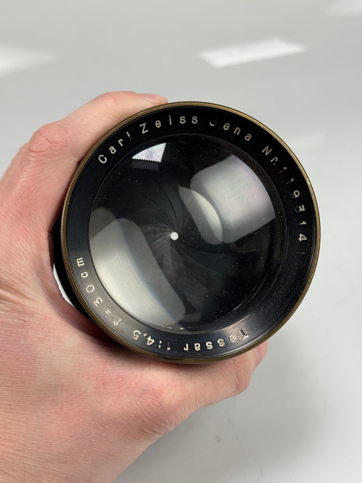 Carl Zeiss Jena XII2 30cm 300mm F4.5 Tessar Barrel Lens