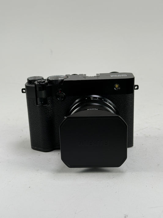 Fujifilm Fuji GFX 100RF Black Medium-Format Digital Camera Body