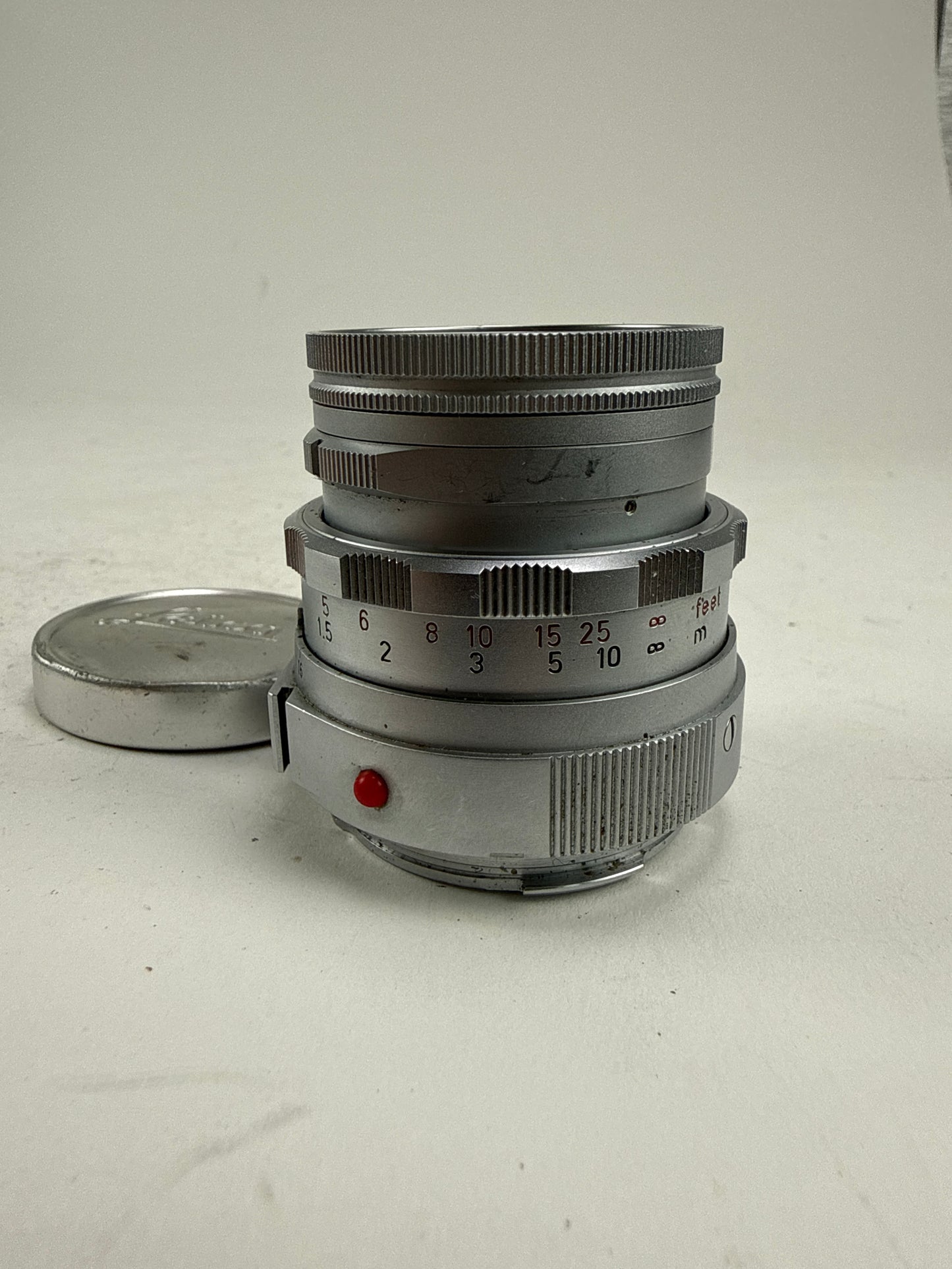 Leica Leitz Wetzlar Summicron-M 50mm F2 Dual Range DR f2 Lens Rigid LAST BATCH 1970