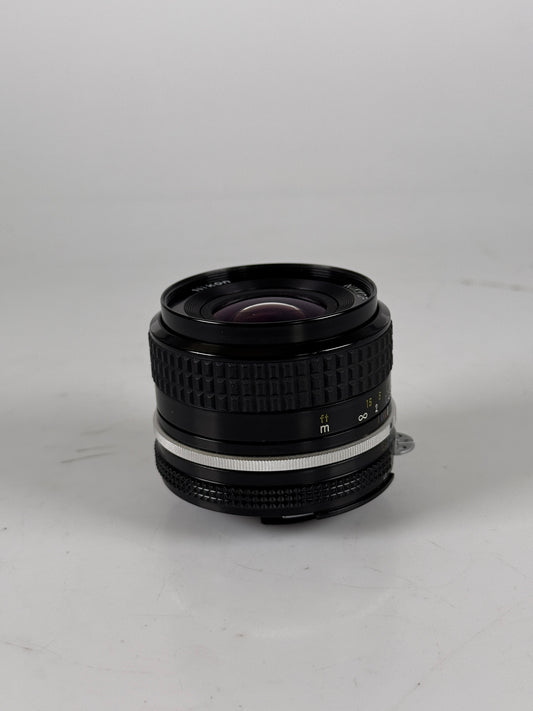 Nikon 35mm f2.8 ai manual focus 35mm film camera lens