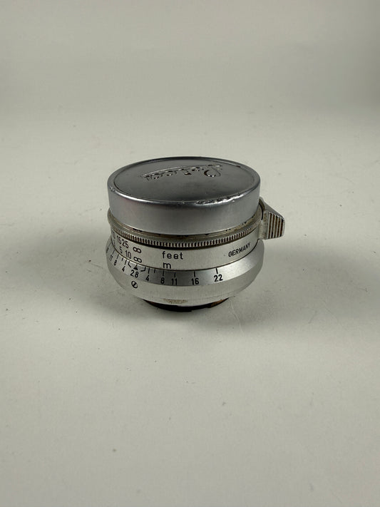 Leica Leitz Wetzlar Summaron 35mm F2.8 LTM lens Chrome