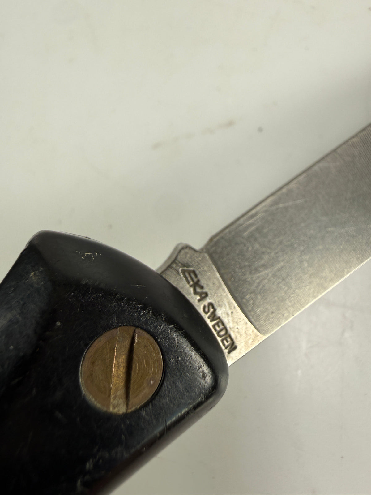 Vintage EKA Sweden Folding Pocket Knife Normark Stainless Blade