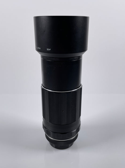 Asahi Pentax Super Multi Coated TAKUMAR 200mm F4 m42
