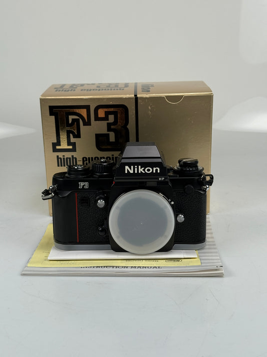Nikon F3HP HP 35mm Professional Film Camera Body MINT