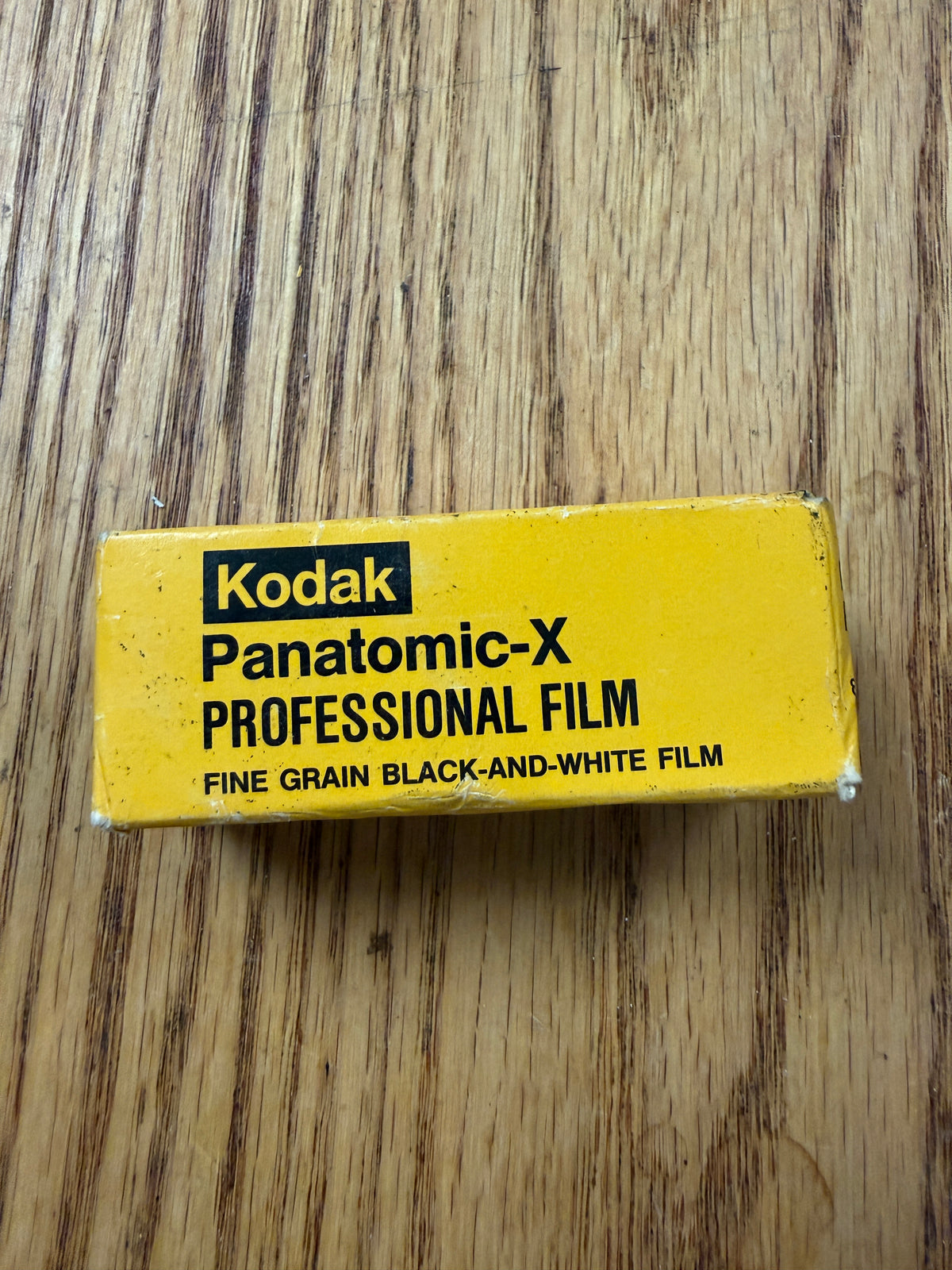 Kodak Panatomic-X  ASA 32, 120, FXP120, B&W film ONE ROLL