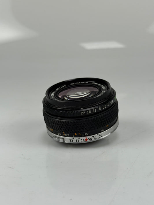 Olympus OM-System Zuiko MC Auto W 28mm f2.8 MF lens