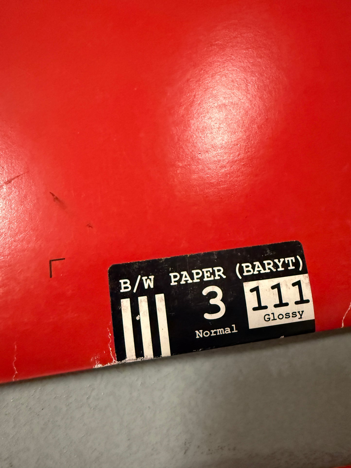 TETENAL Work 111 glossy 3 B&W 12x16" Photo Paper 10 sheets