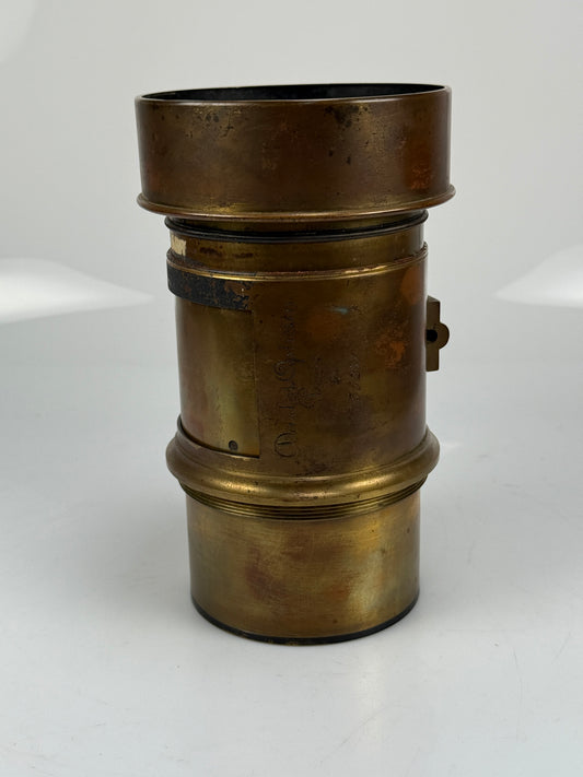 Darlot Jamin Paris Rack & Pinion Brass Lens Petzval