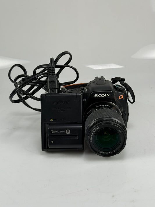 Sony Alpha DSLR A-300 Digital DSLR Camera Kit W 18-55mm Lens Kit