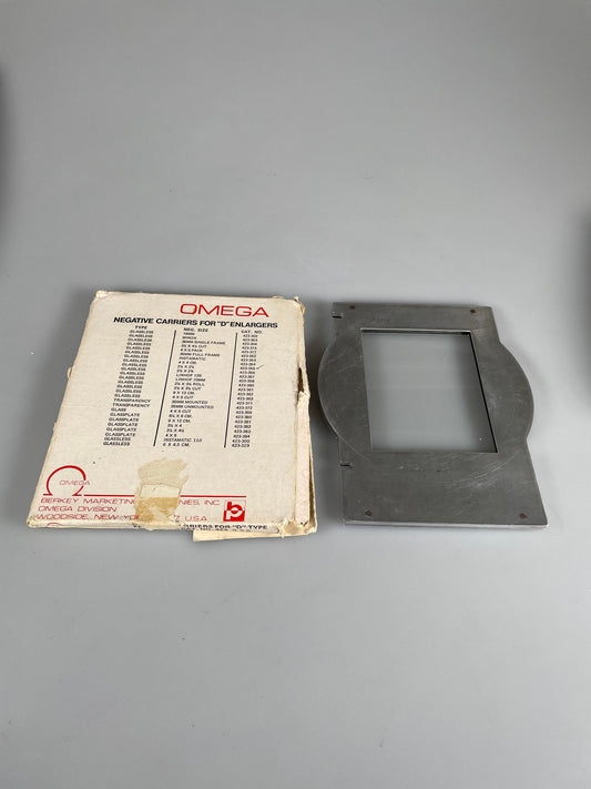 Omega D 4x5 Glass Negative Carrier