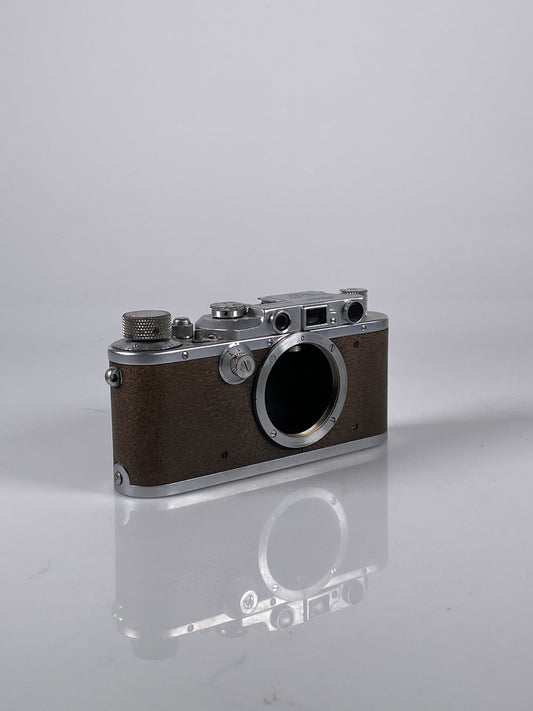Leica III Model F 35mm Film Rangefinder Chrome Camera Body