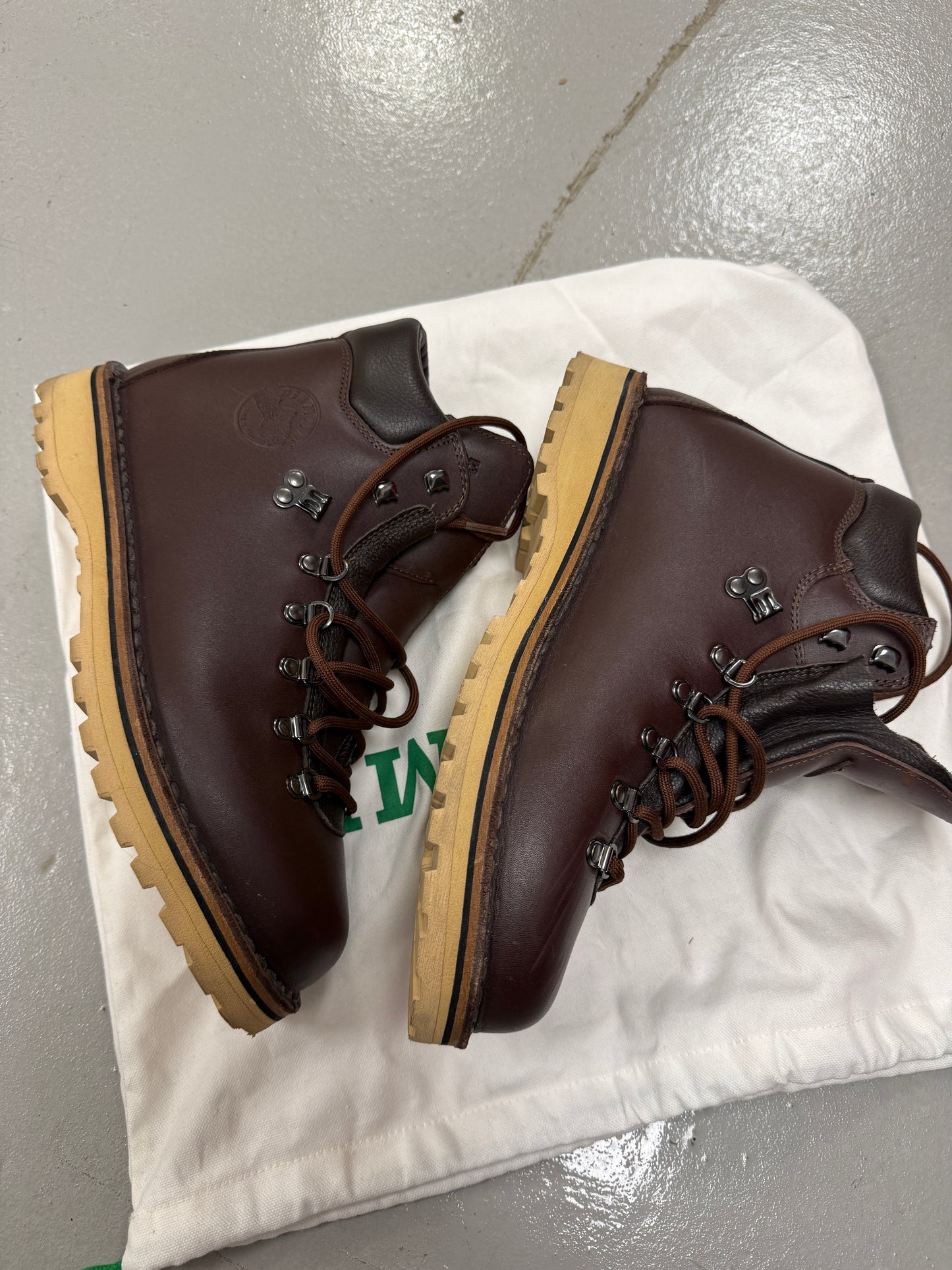 Diemme Roccia Vet Brown size 44 Full Grain Leather Mens Hiking Boots