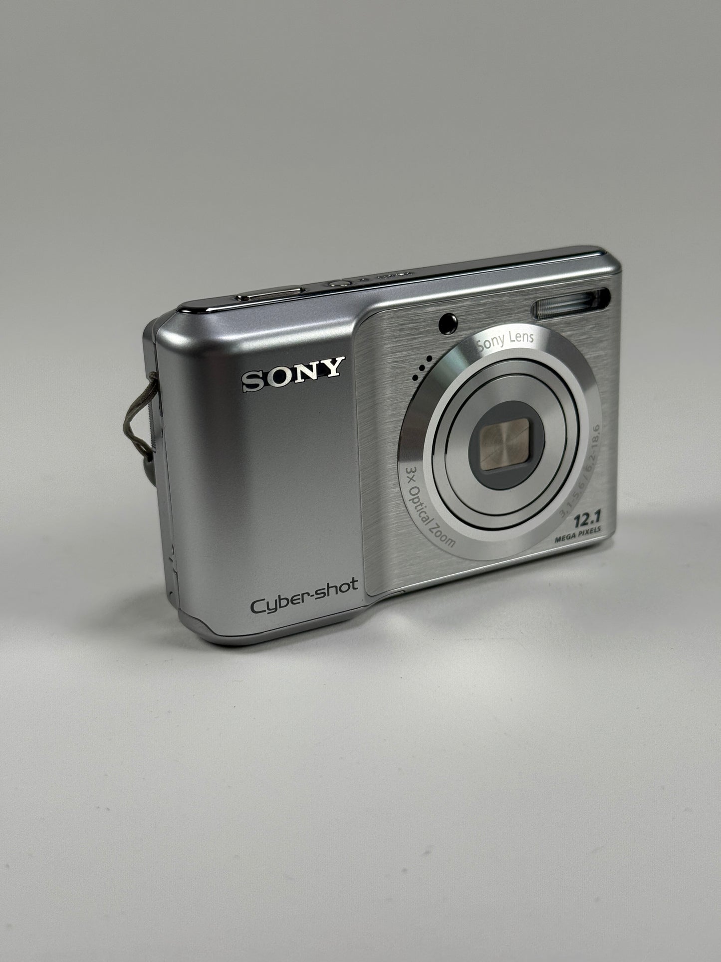Sony Cyber-shot DSC-S2100 12.1MP Digital Camera Silver Point Shoot
