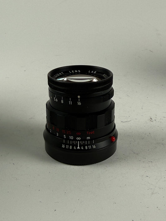 Light lens lab Lens Rigid 50mm F2 Leica M M3 M6 M240 M9 M11