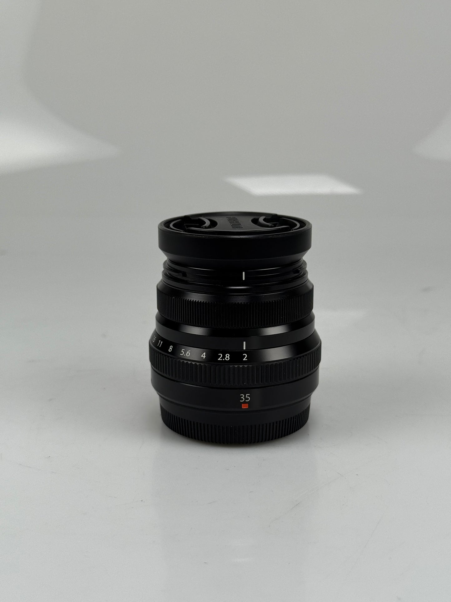 Fuji fujifilm XF Fujinon 35mm f2 R WR Super EBC Lens Black