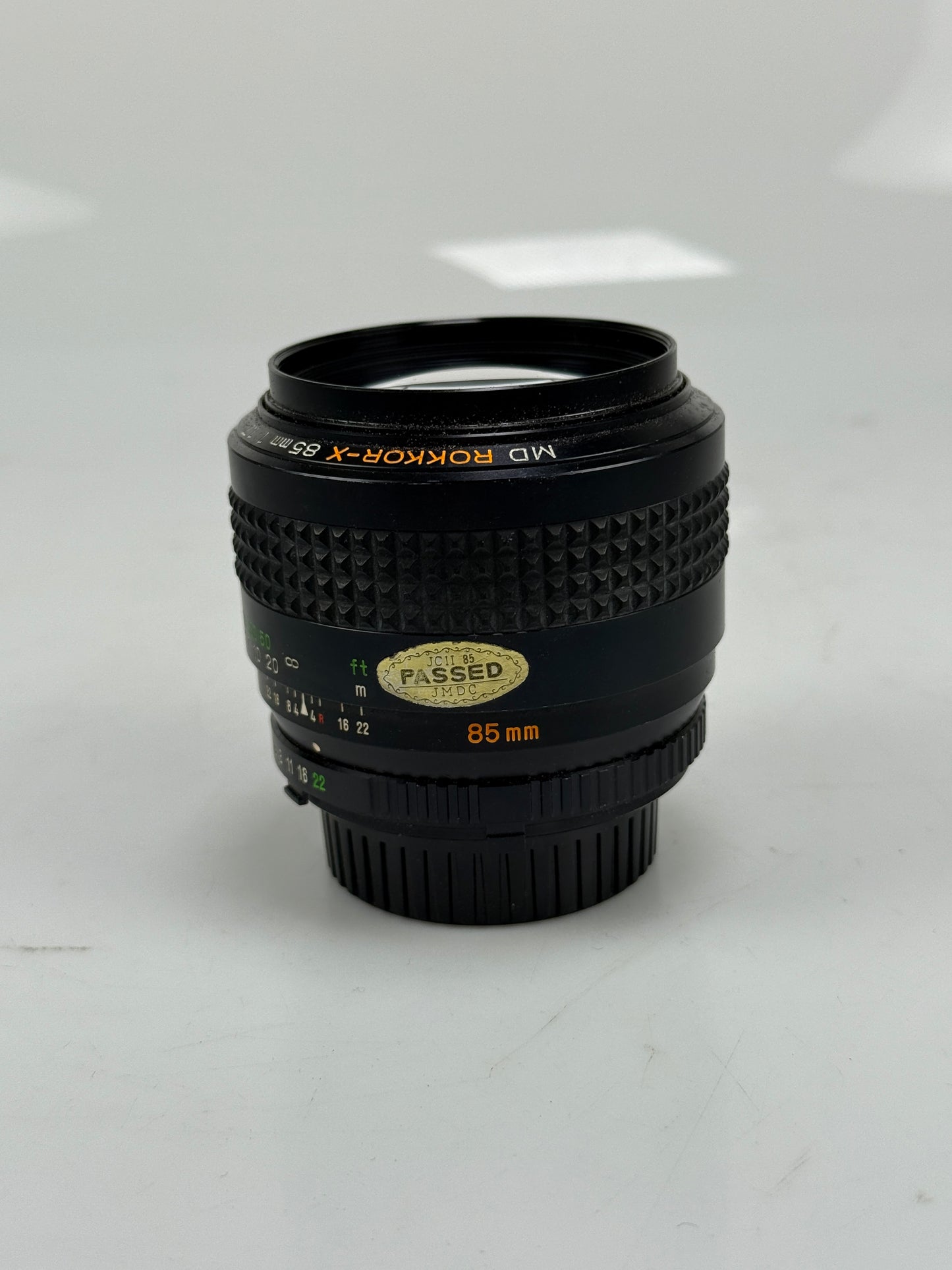 Minolta MC ROKKOR X 85mm f1.7 MF Portrait Lens