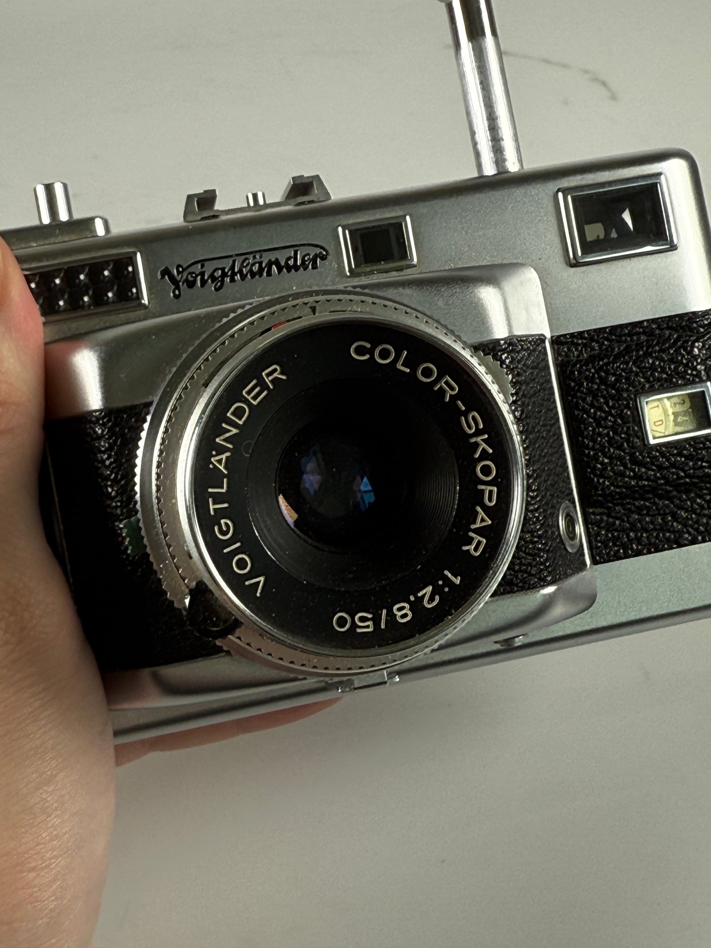 Voigtlander Vitessa T 35mm Film Camera w/ Color Skopar 50mm f2.8 Lens