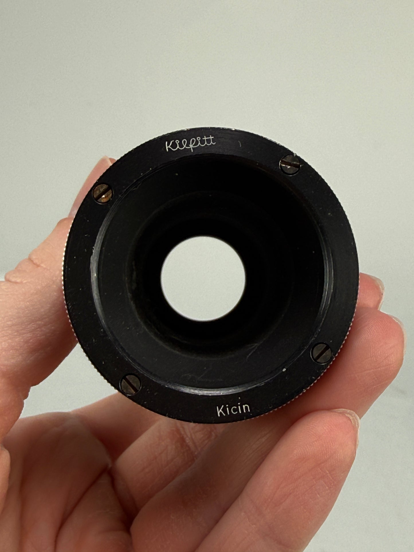 Heinz Kilfitt Kicin 39mm ltm to C mount 16mm Movie Camera Lens Adapter