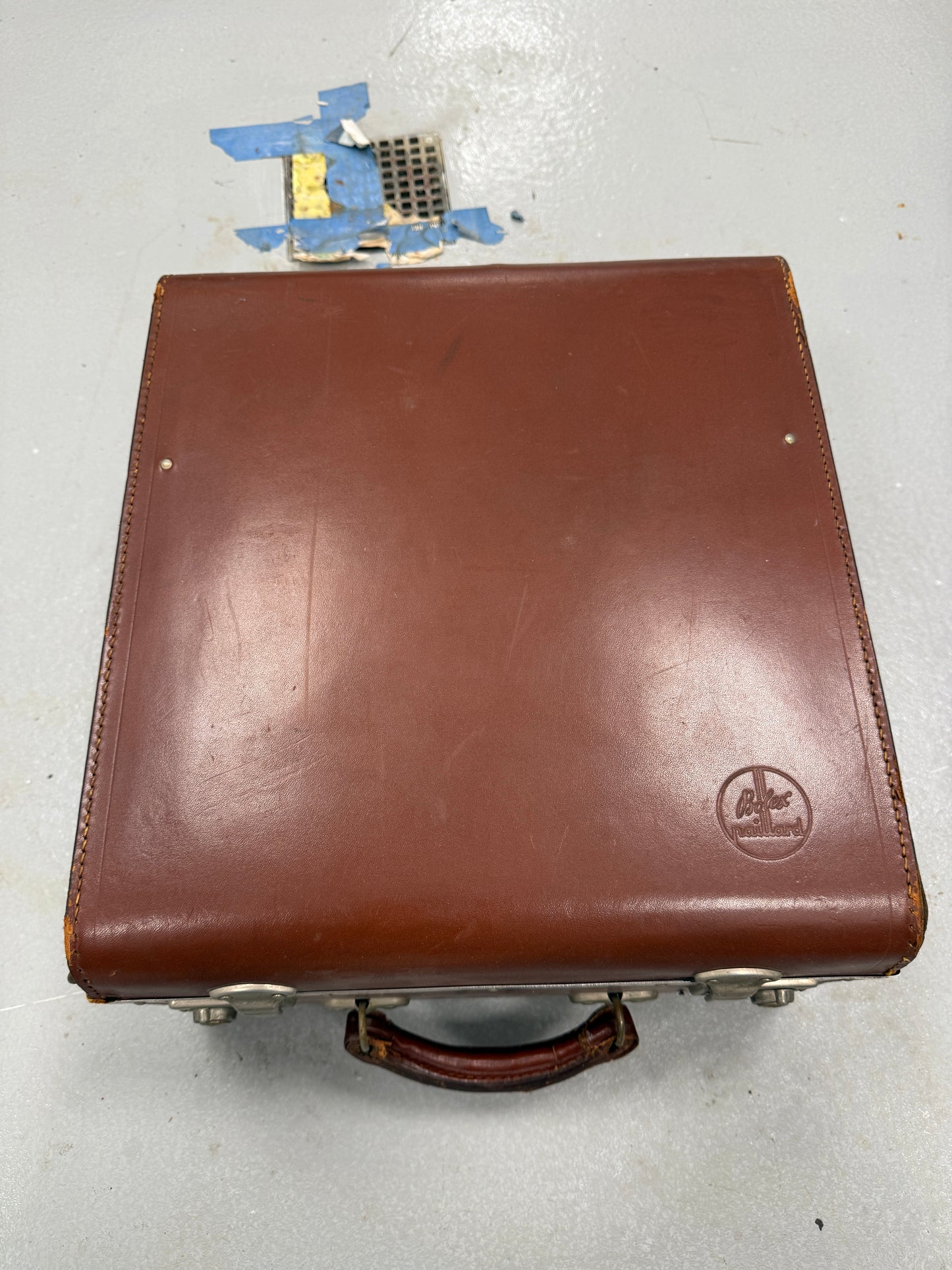 ORIGINAL LEATHER CASE FROM PAILLARD BOLEX H16 SWISS MADE CINE MOVIE CAMERA