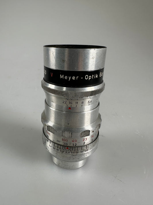 Meyer Optik Gorlitz Trioplan 100mm f2.8 V Lens for Exakta