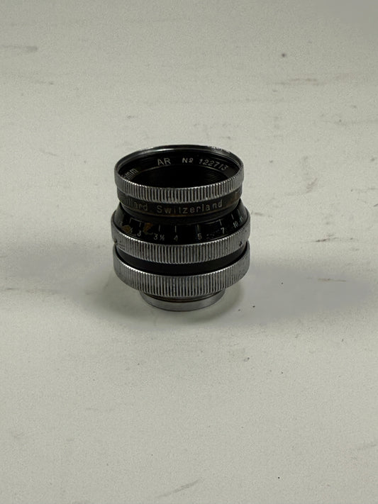 Kern-Paillard SWITAR 25mm f1.4 Lens for Bolex 16mm cinema