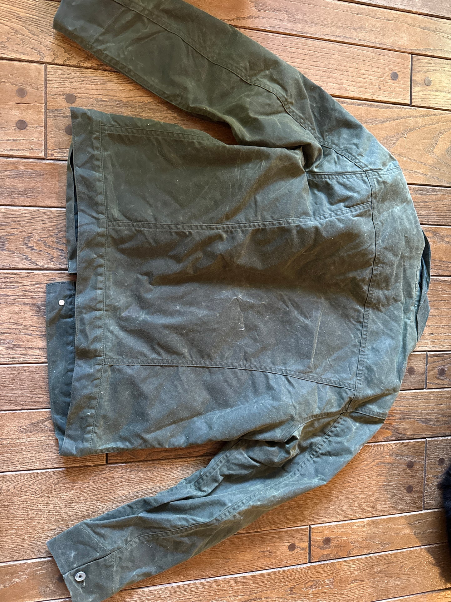 Rogue Territory Supply Jacket Wool Blanket Lined Waxed Olive Ridgeline Large
