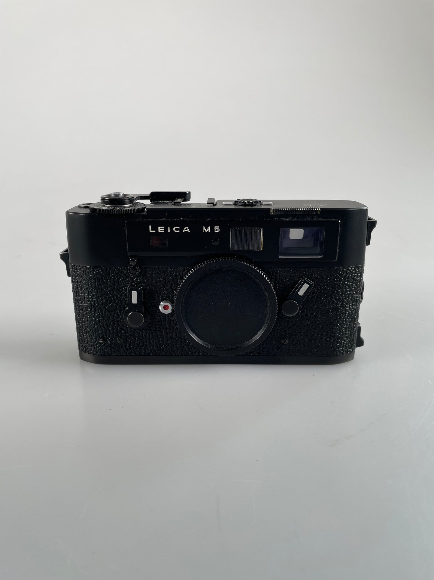 Leica M5 Late 3 Lug Black Chrome 35mm Rangefinder Film Camera