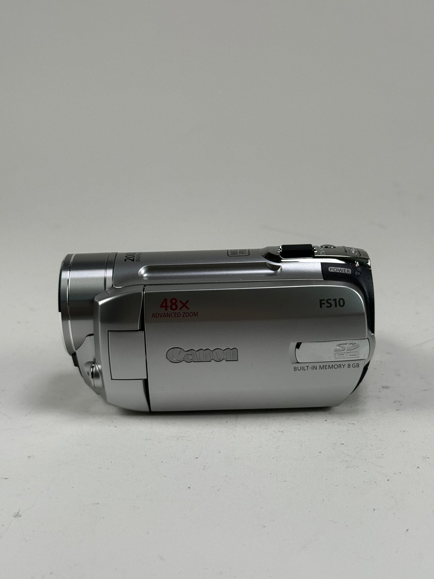Canon FS10 Camcorder 48x Zoom Silver