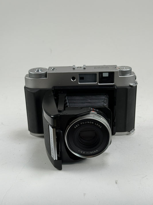 Fuji Fujifilm GF670 Silver Medium Format Film Camera