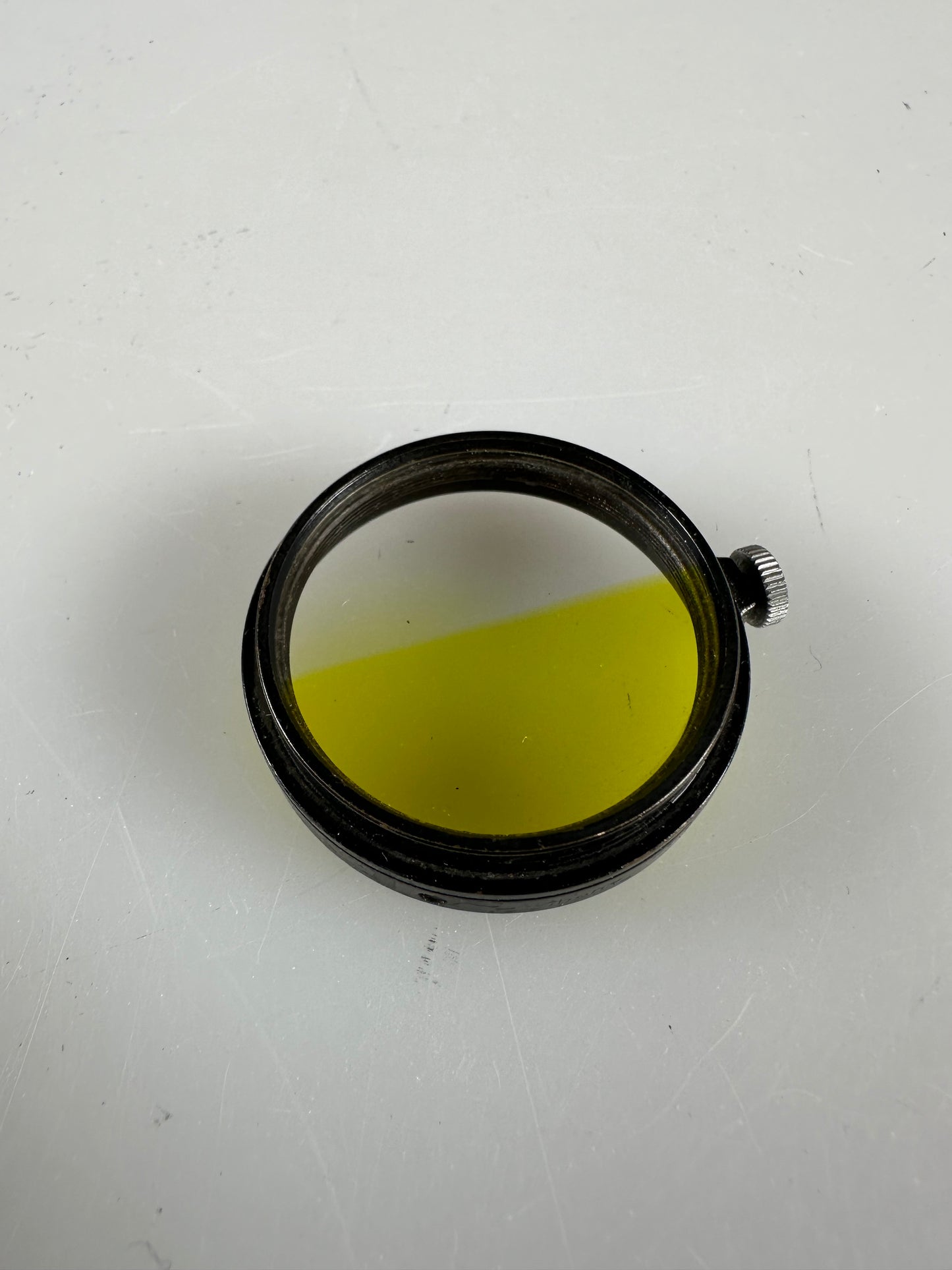 Leica Leitz Oben Clamp-on A-36 Graduated Yellow Filter