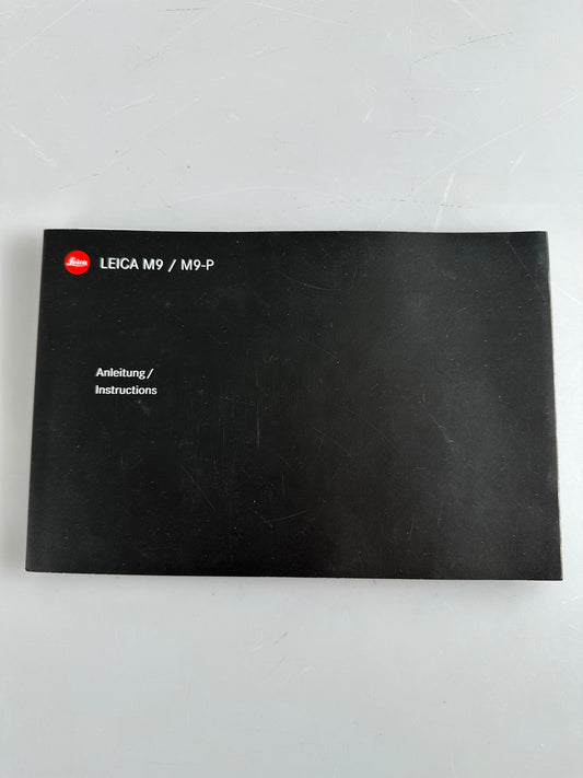 Genuine Leica M9 / M9-P Instruction Manual English German