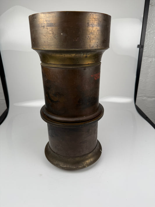 Holmes Booth Haydens early brass camera lens Large SN 6213