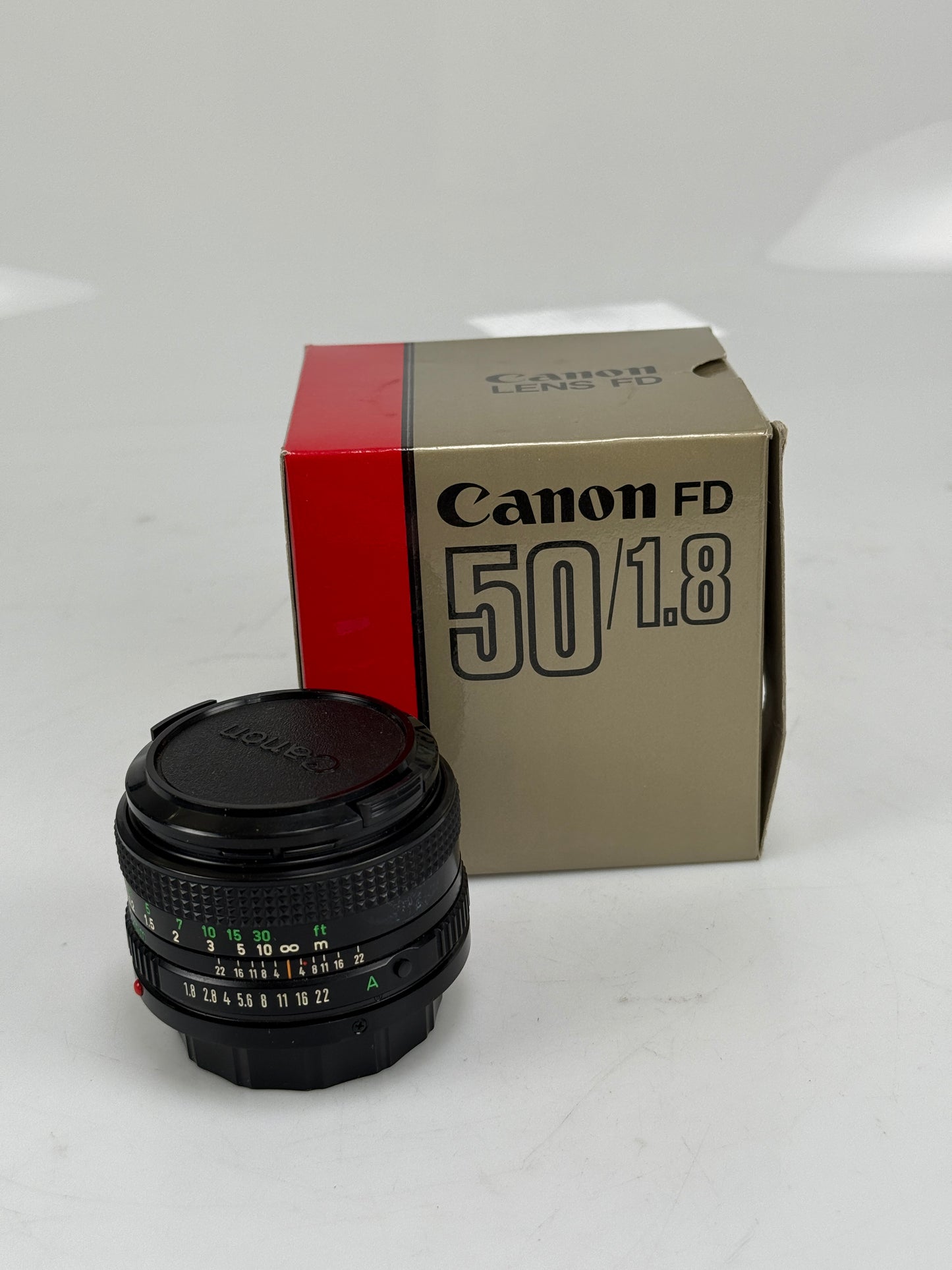 Canon 50mm F1.8 FDN New FD mount lens