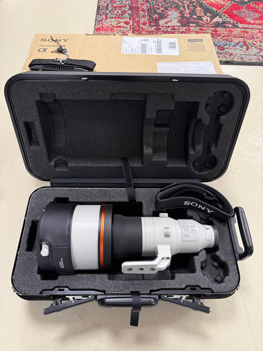 Sony FE 600mm f/4.0 GM OSS Super Telephoto G master lens