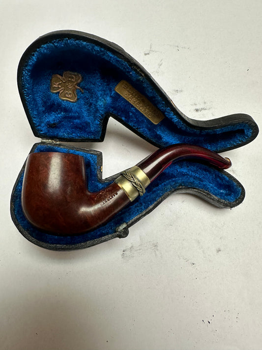 KBB Blue Line Bakelite Pipe, Unsmoked braid