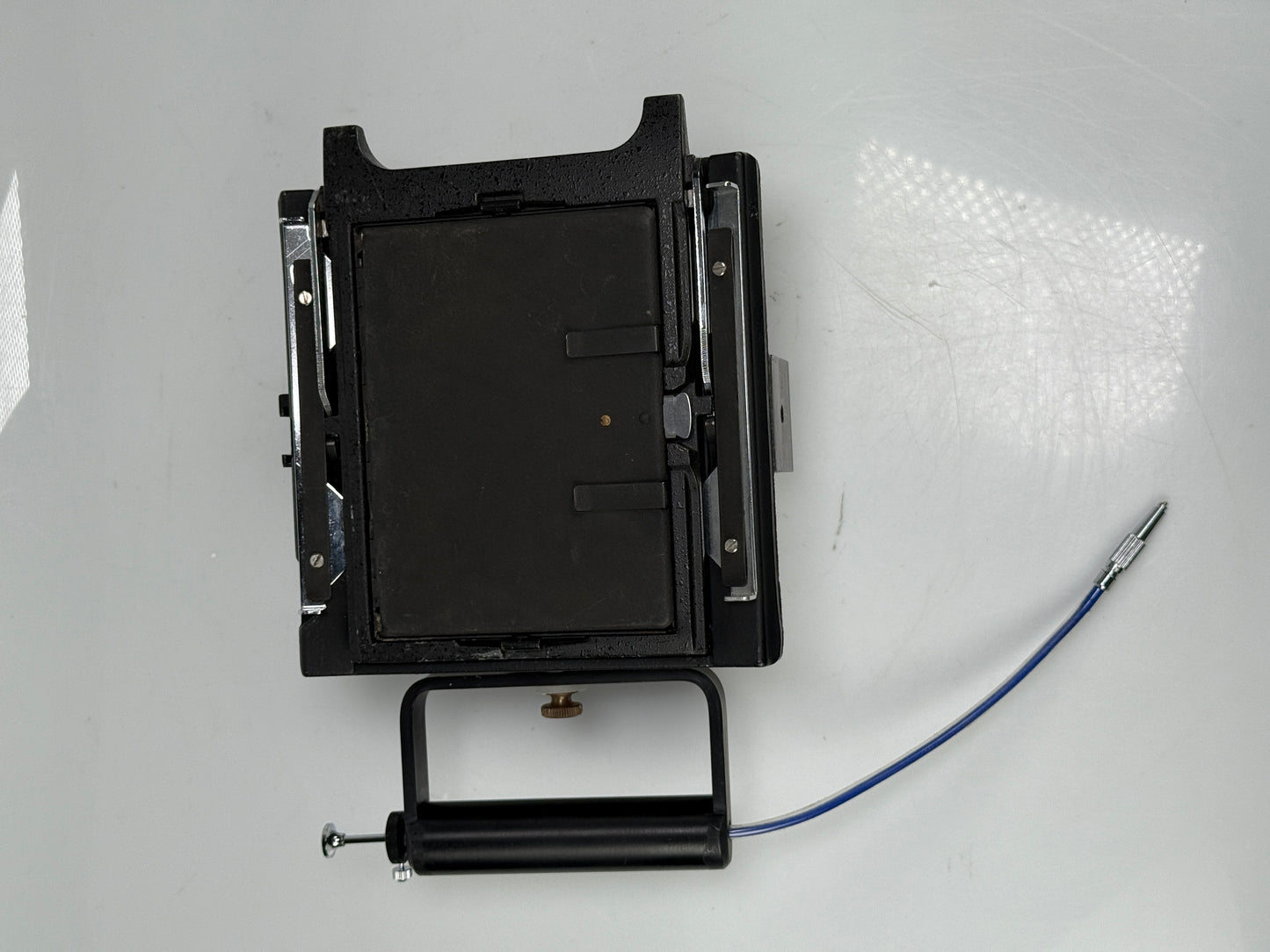 Gowland 45 4x5 ultralight wide large format Film camera with rodenstock 75mm f4.5 lens