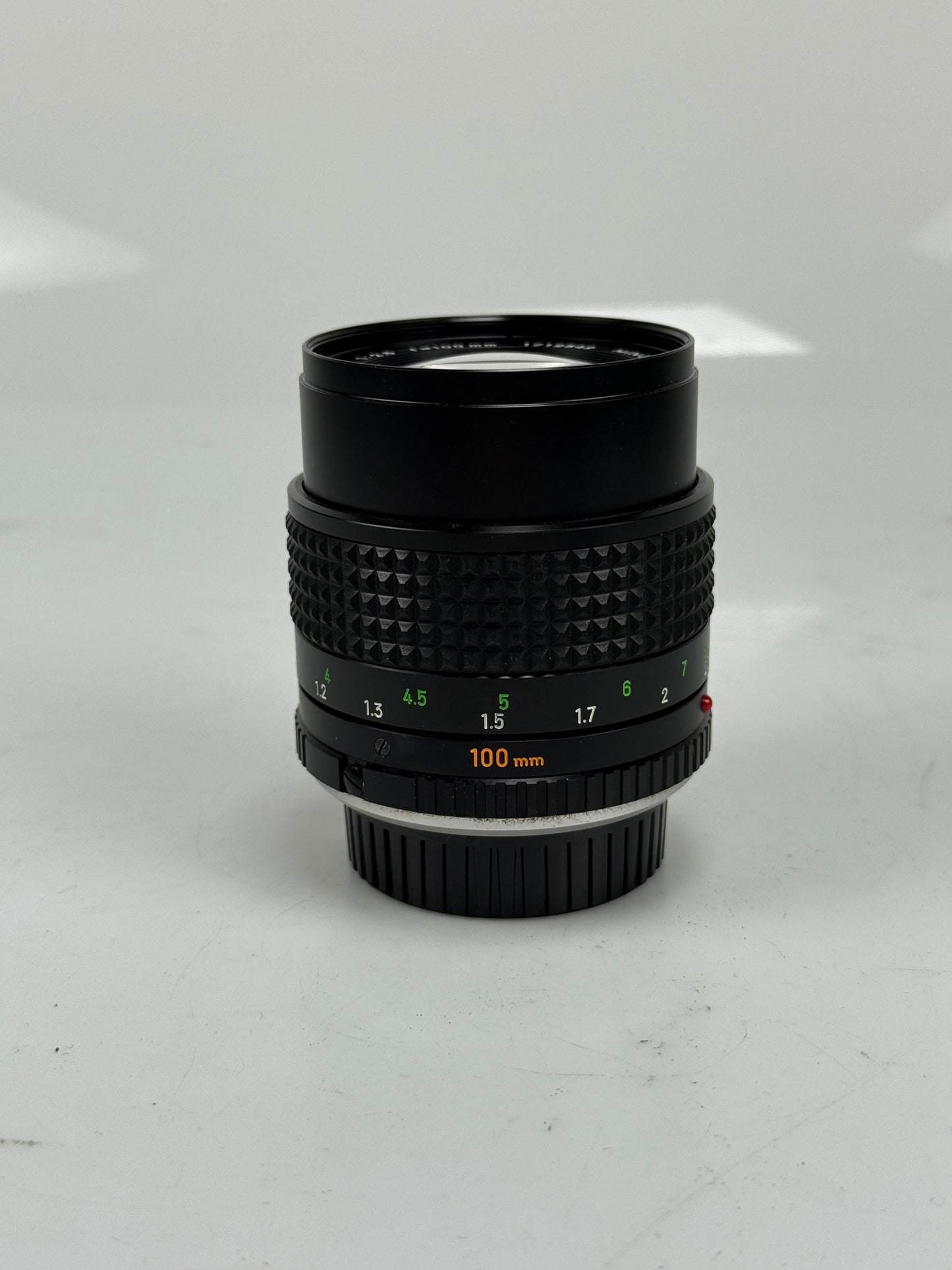 MINOLTA ROKKOR X 100mm f2.5 MF Telephoto Lens