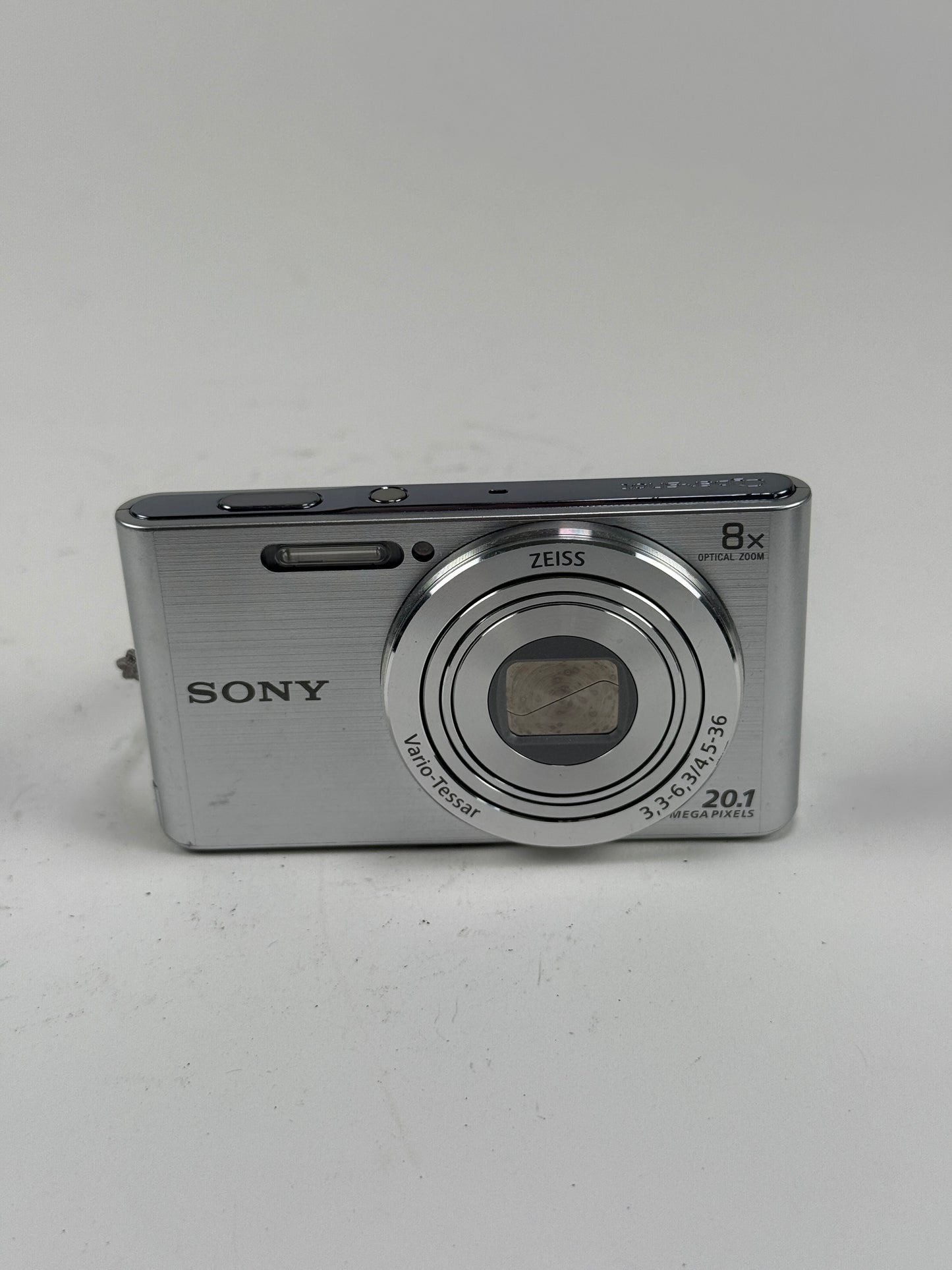 Sony DSC-W830 CyberShot 20.1MP Digital Camera 8x Zoom Silver