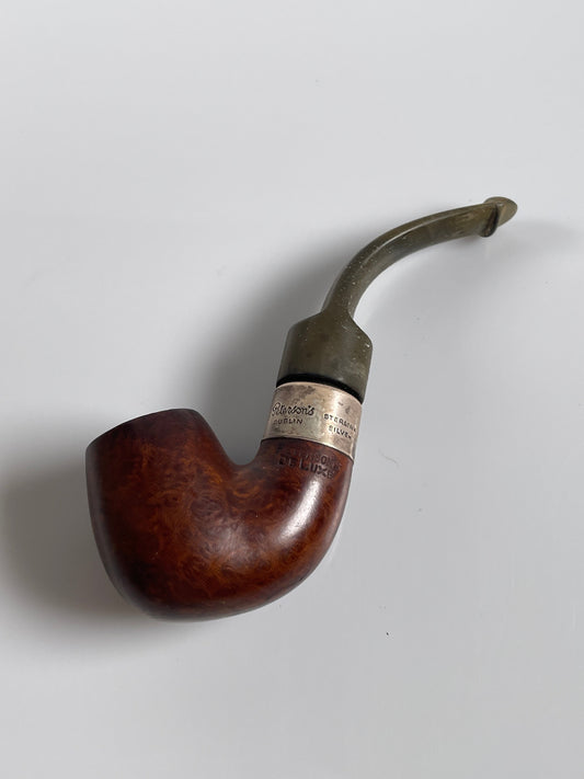 Petersons DELUXE 20S PIPE, STERLING SILVER DUBLIN