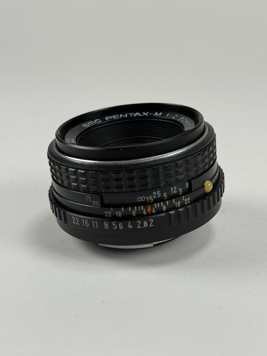 Pentax SMC Pentax-M 50mm F2 for Pentax K Mount Lens
