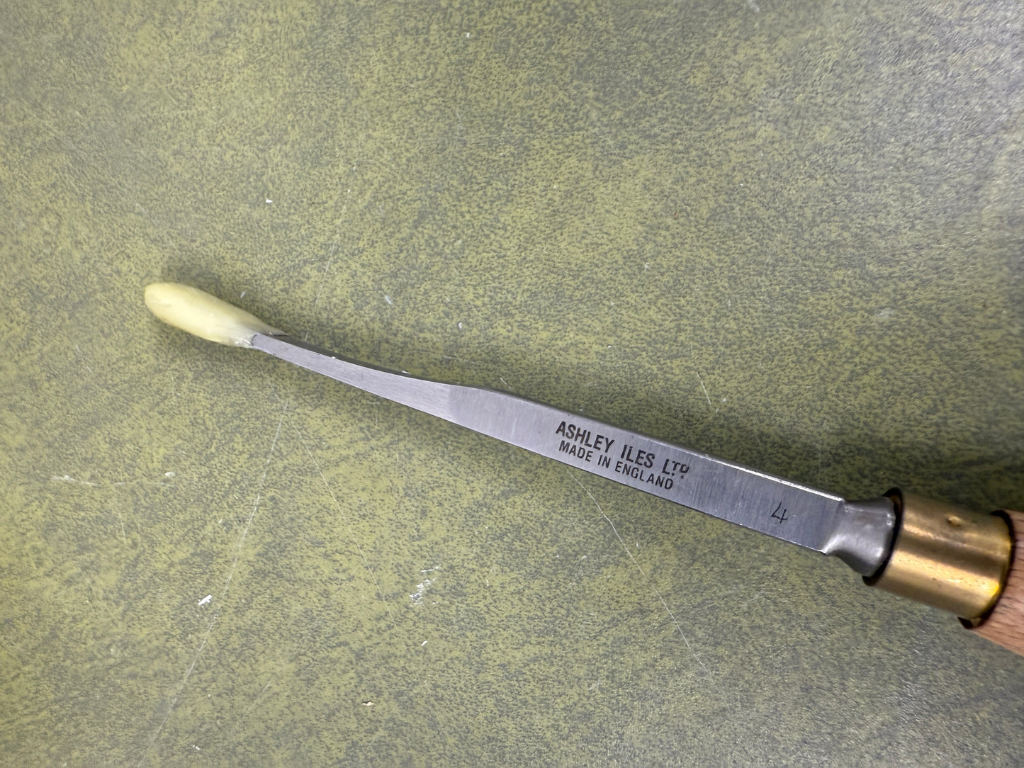 Vintage Ashley Iles Carving Gouge No 4 Chisel