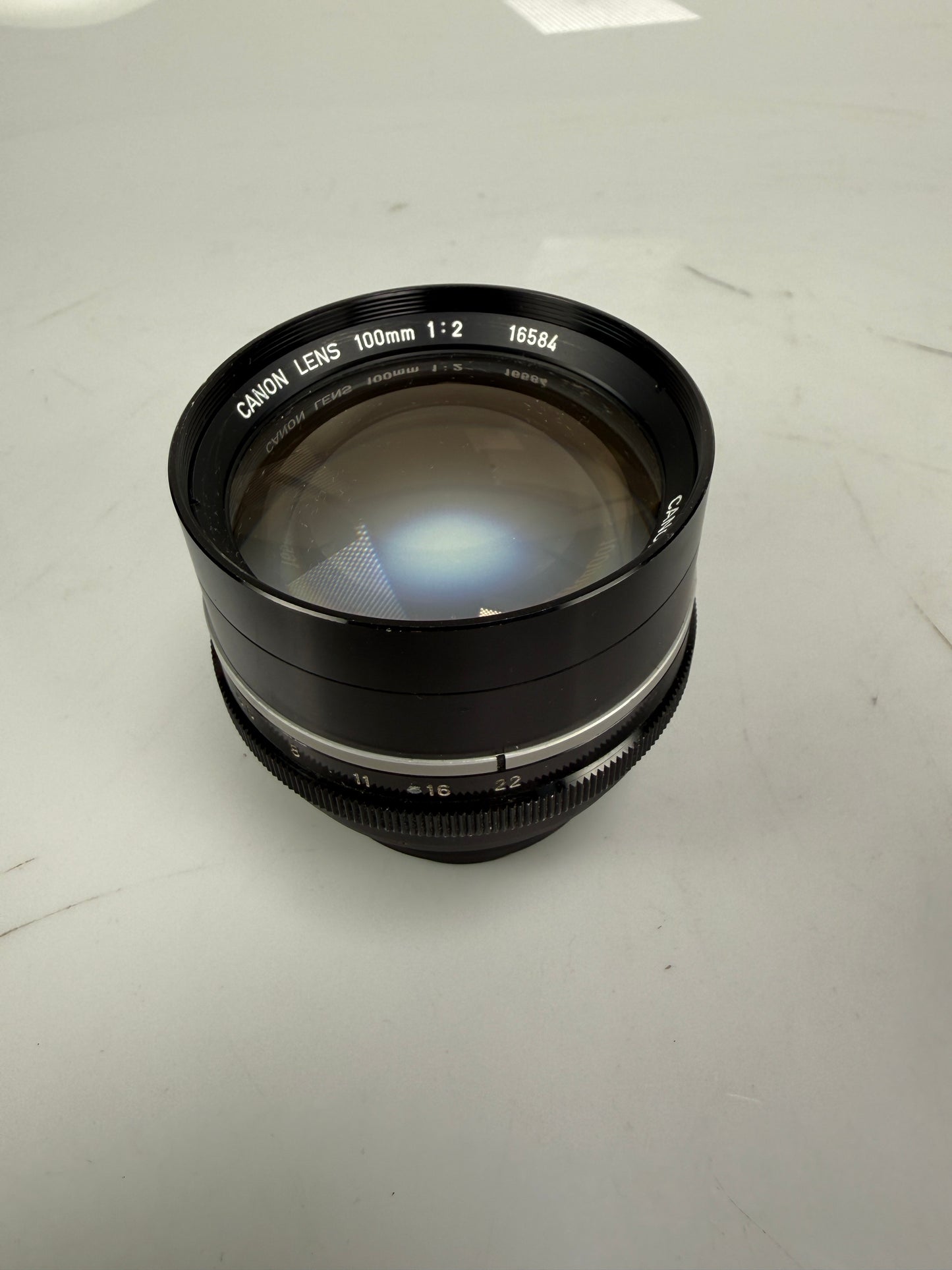 Canon 100mm f2 lens Barrel No Helicoid for Leica LTM L39 Lens