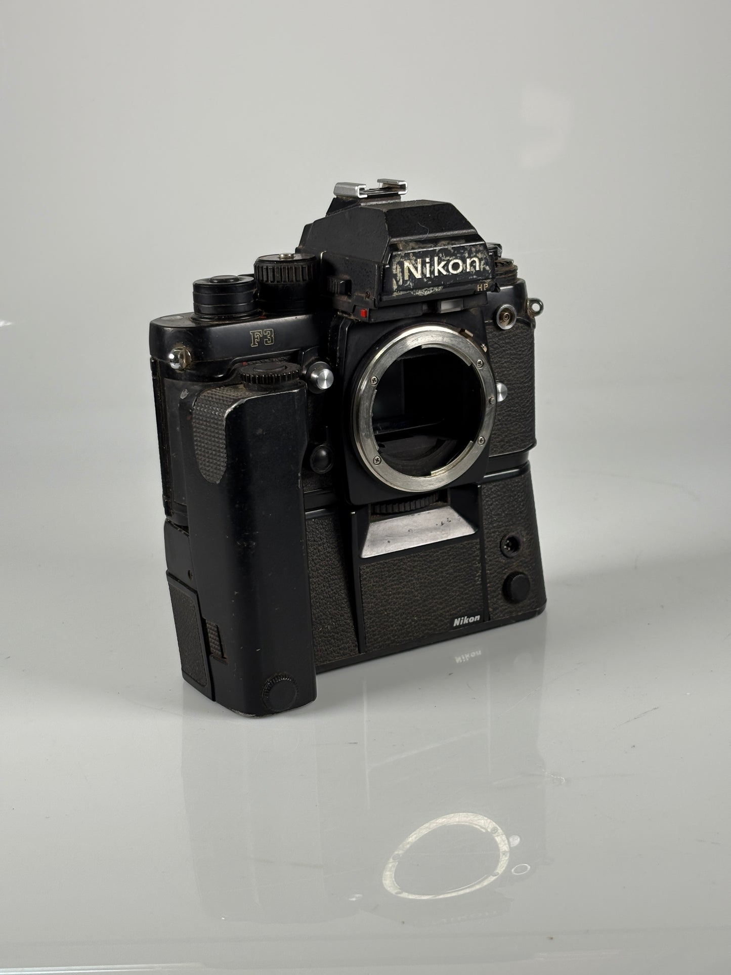 Nikon F3P Press HP SLR Film Camera MD-4