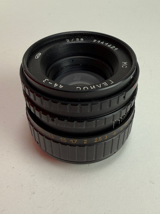 BELOMO MC Helios 44-3 58mm f2 Soviet Bokeh portrait Lens DSLR M42 Mount USSR