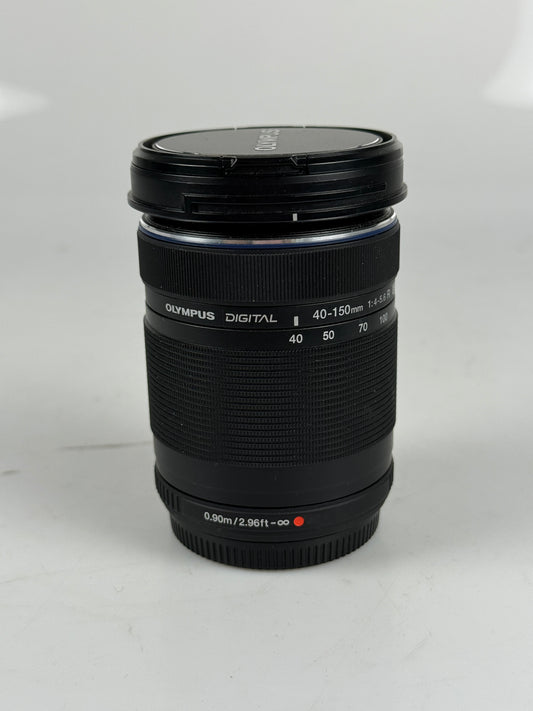 Olympus Digital 40-150mm f4-5.6 M.Zuiko R ED MSC Lens MFT black