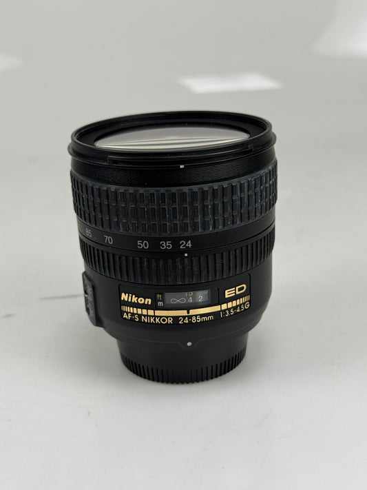 Nikon Nikkor AF-S 24-85mm f3.5-4.5 G ED IF Lens AFS