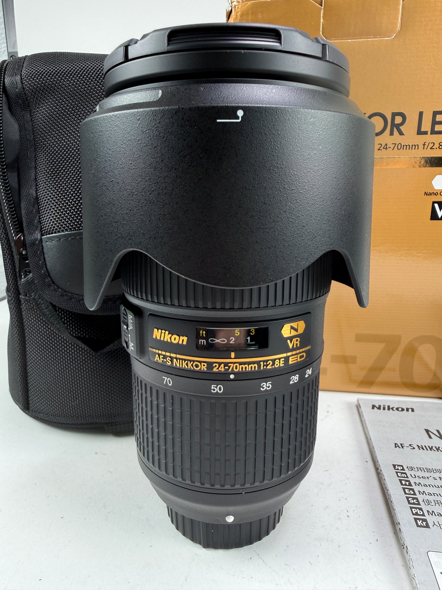 NIKON AF-S NIKKOR 24-70mm f2.8E ED VR Zoom Lens