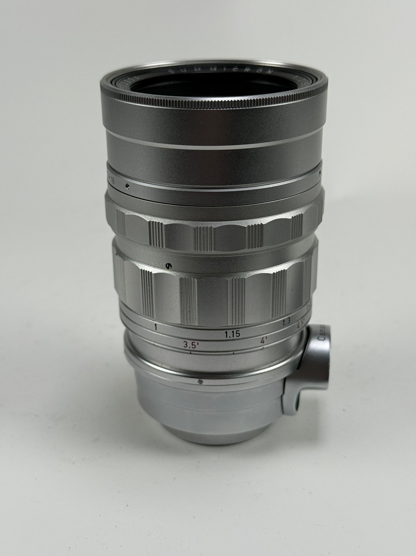 Leica Summicron 90mm F2 Lens Chrome silver Canada LTM mount RARE