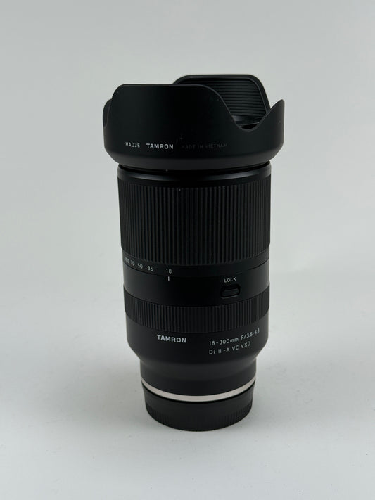Tamron B061 18-300mm f3.5-6.3 Di III-A VC VXD Lens for Sony E