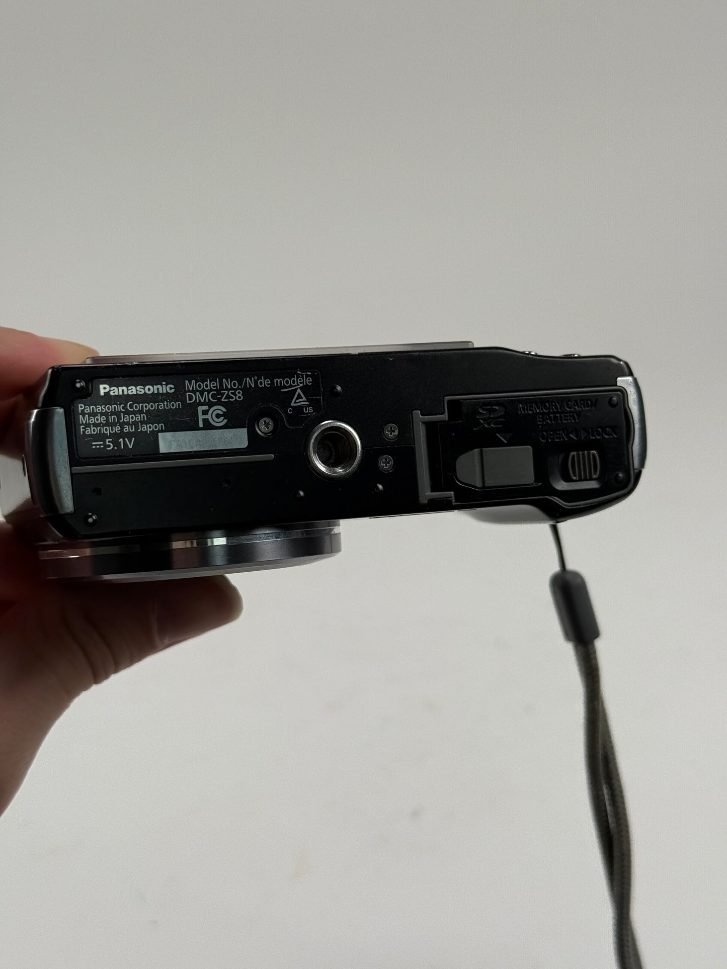 Panasonic Lumix DMC-ZS8 Digital Camera 14.1 MP 16X Zoom Black